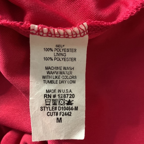 Buttons USA Geometric Beaded Neck Floral Short Tunic Sun Dress Size:M - Picture 11 of 11